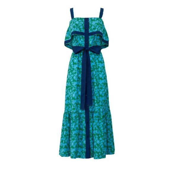 Derek Lam Dresses & Skirts - Derek Lam Crosby Floral Popover Midi Dress Size 12